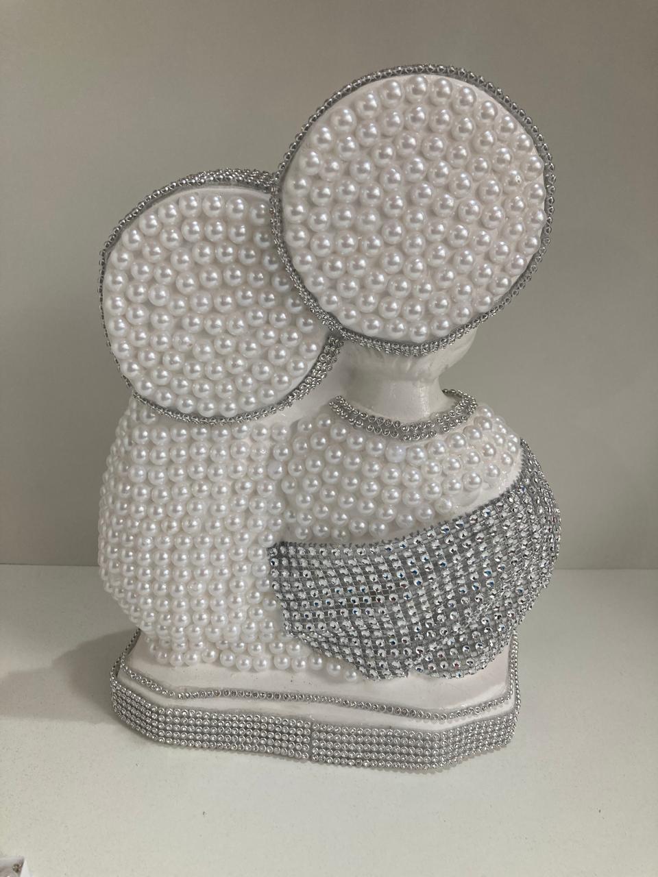 imagem de KIT BODAS DE PRATA SAGRADA FAMILIA 27 CM