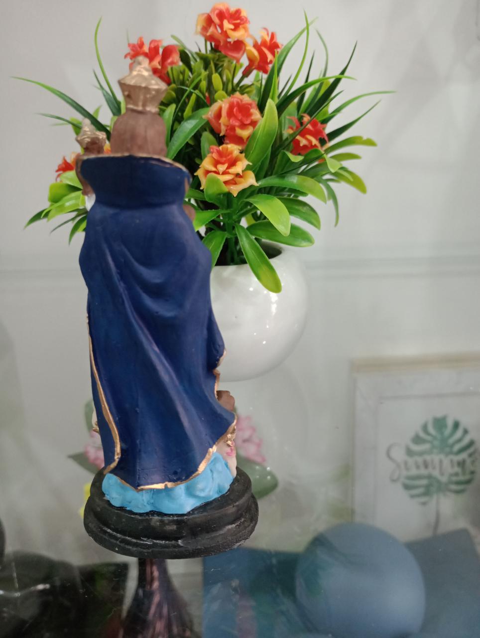 imagem de N.Sra da Cabeça Resina 13 cm