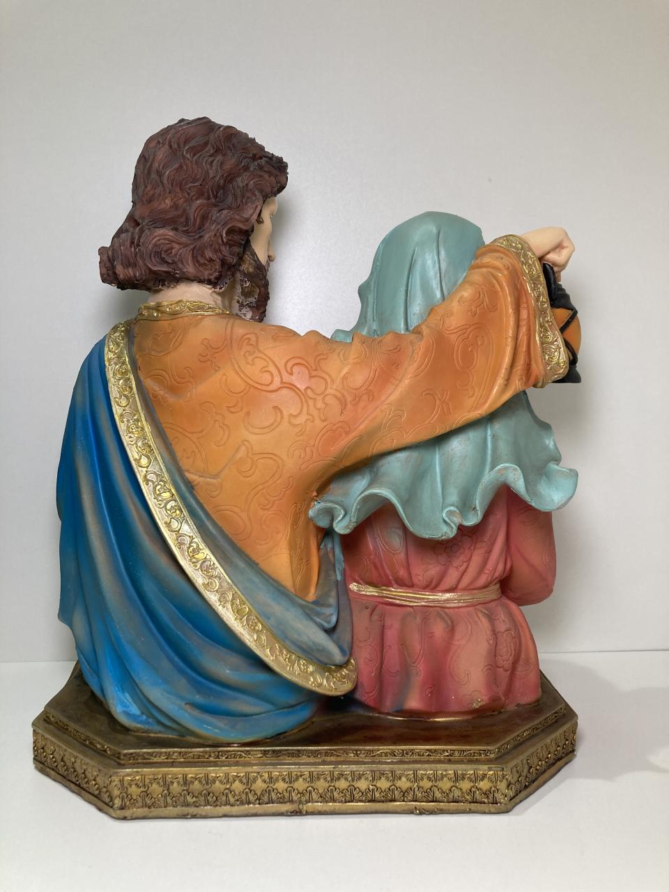 imagem de Imagem Sagrada Família 32cm resina